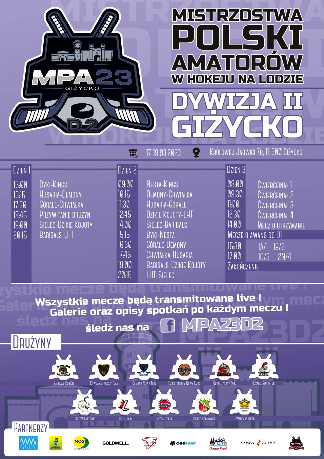 Amatorskie Mistrzostwa Polski w Hokeju na Mazurach